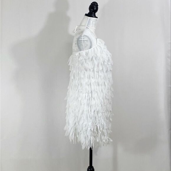 Aidan by Aidan Mattox Trapeze Fringe Dress size 4 - Picture 10 of 13